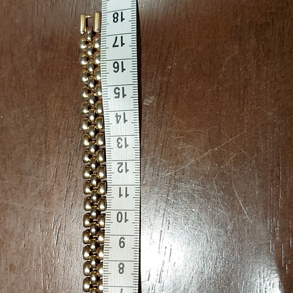 Triple Row Link Bracelet - Picture 5 of 5